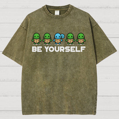 Always Be You Vintage Distressed T-shirt