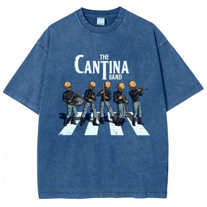 The Space Band Vintage Distressed T-shirt