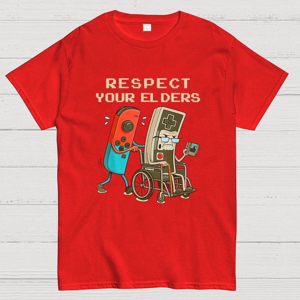 Respect Your Elders Geek T-Shirt