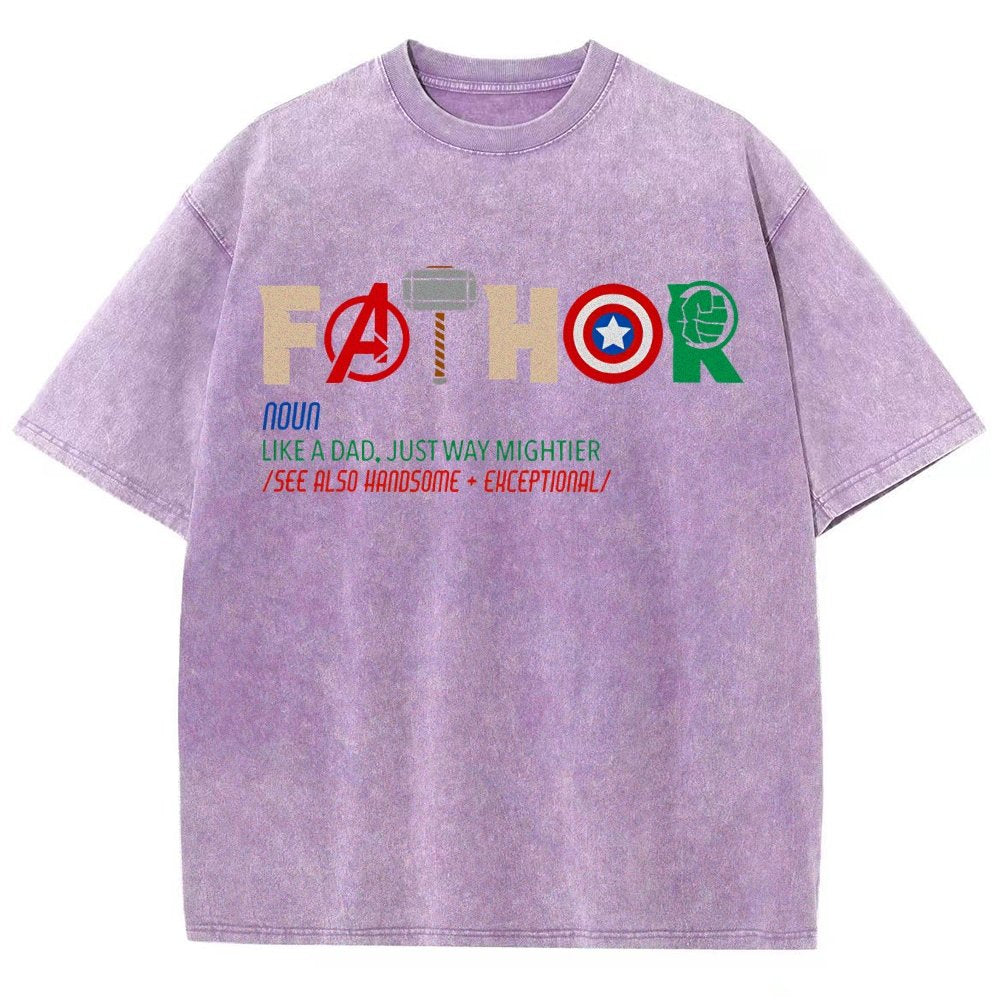 Father Day Vintage Distressed T-shirt