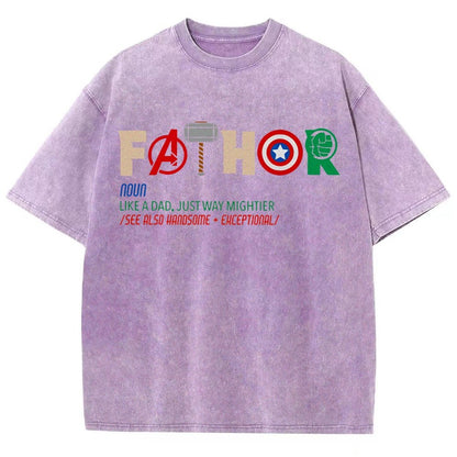 Father Day Vintage Distressed T-shirt