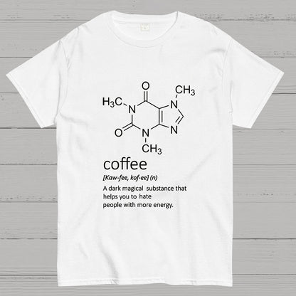 Caffeine Funny Coffee Geeky T-Shirt