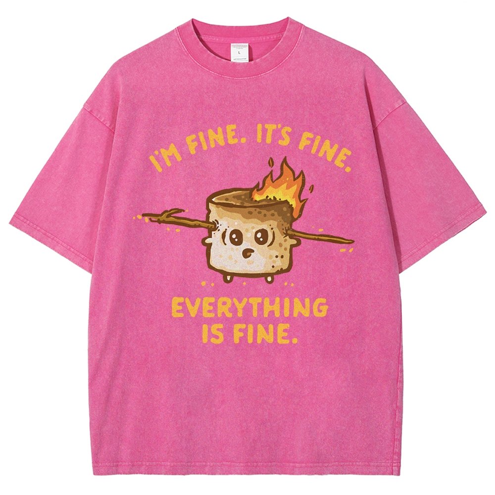 A Fine Camping Trip Vintage Distressed T-shirt