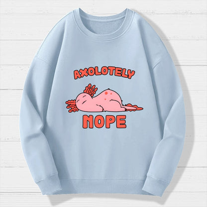 Axo Nope Geek Cotton Sweatshirt