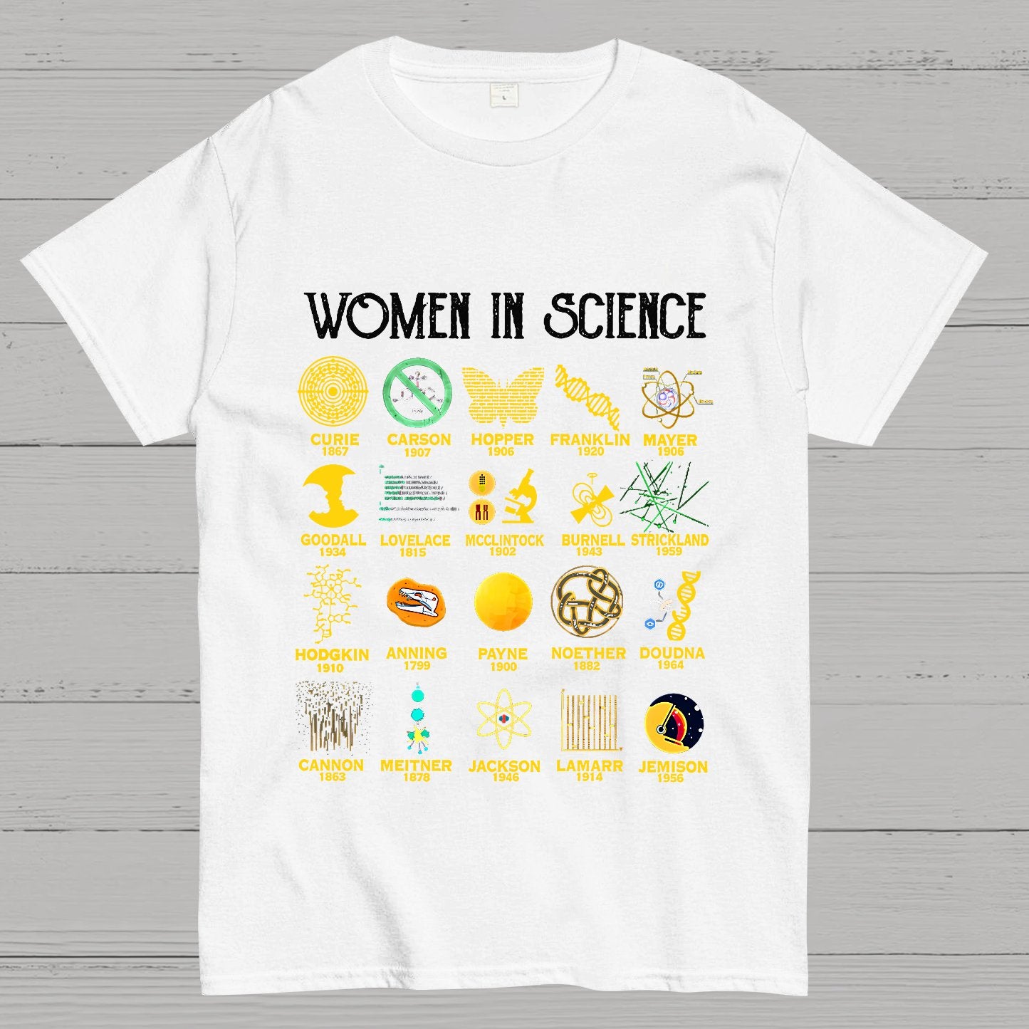 Vintage Women's Science Geeky T-Shirt