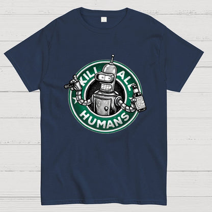 Machines VS. Humans Geek T-Shirt