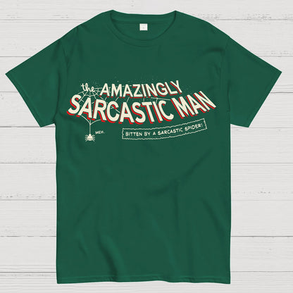 Amazingly Sarcastic Man Geek T-Shirt