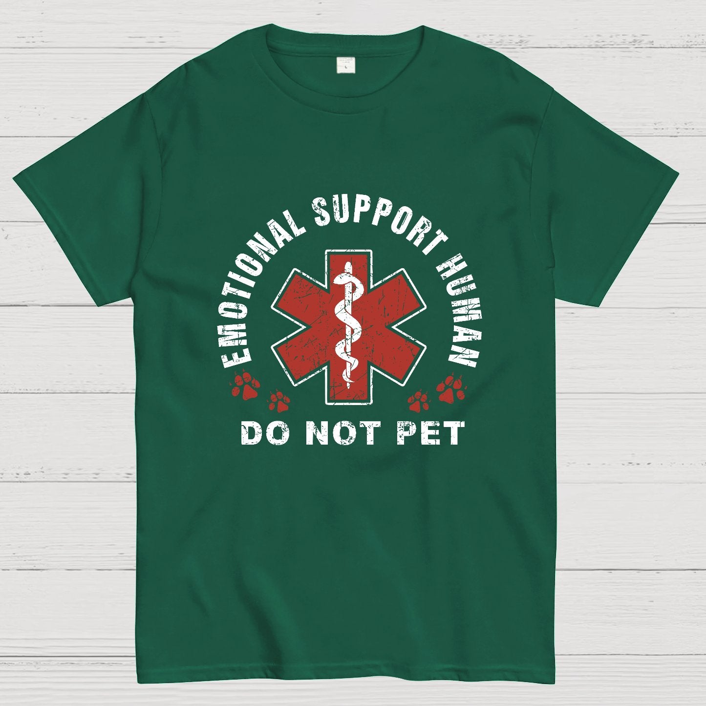 Emotional Support Human Geeky T-Shirt