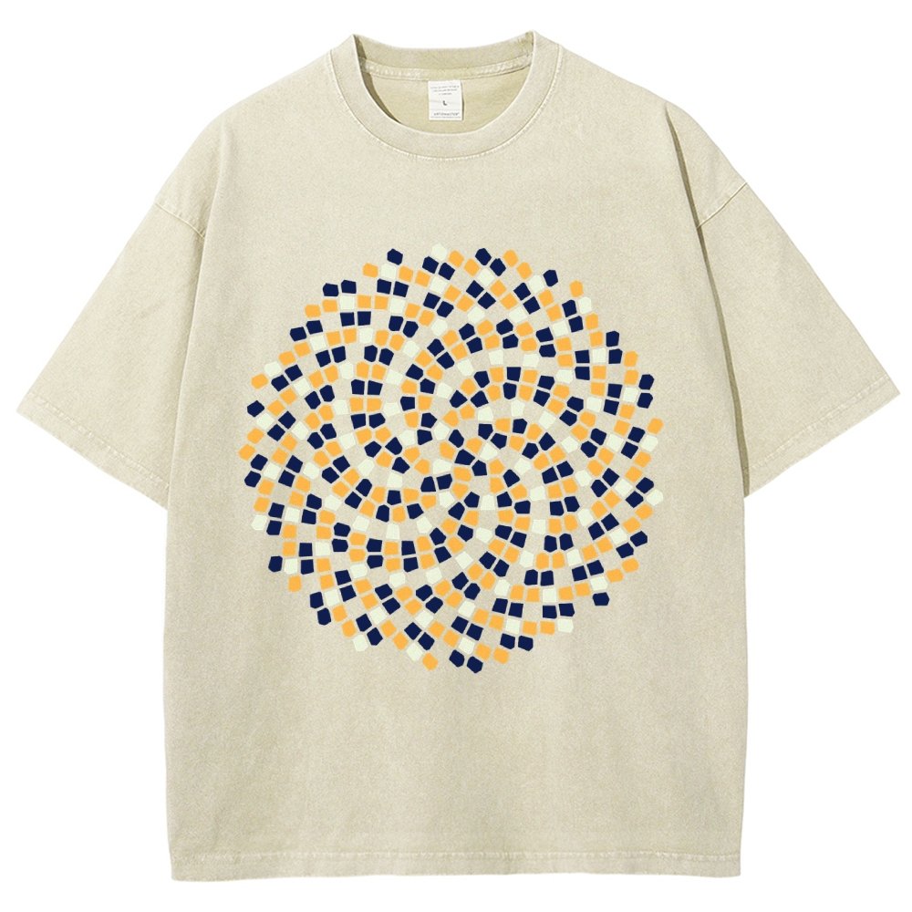 Fibonacci modulus Vintage Distressed T-shirt
