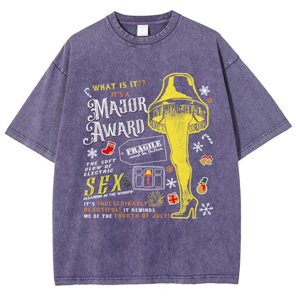 A Major Award Leg Lamp Vintage Distressed T-shirt