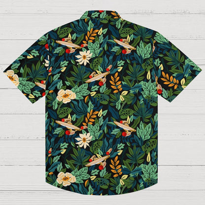 Scifi Spacecraft Geek Hawaiian Shirt