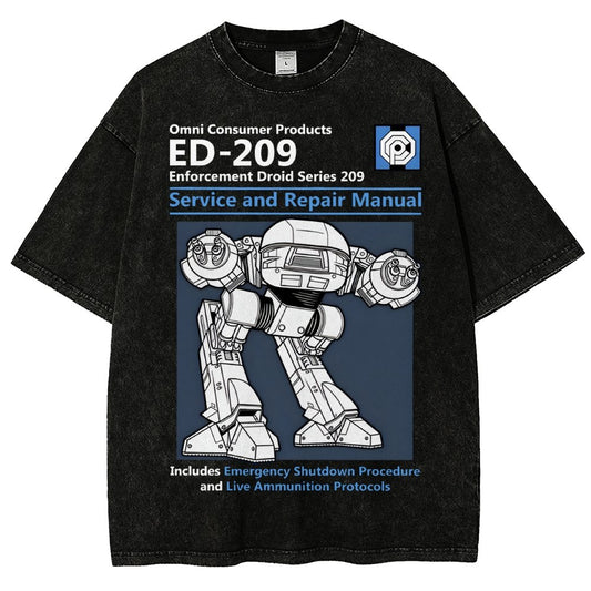 Robotic Unit Service and Repair Manual Vintage Distressed T-shirt