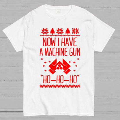 Now I Have a Machine Gun Ho-Ho-Ho Geek T-Shirt