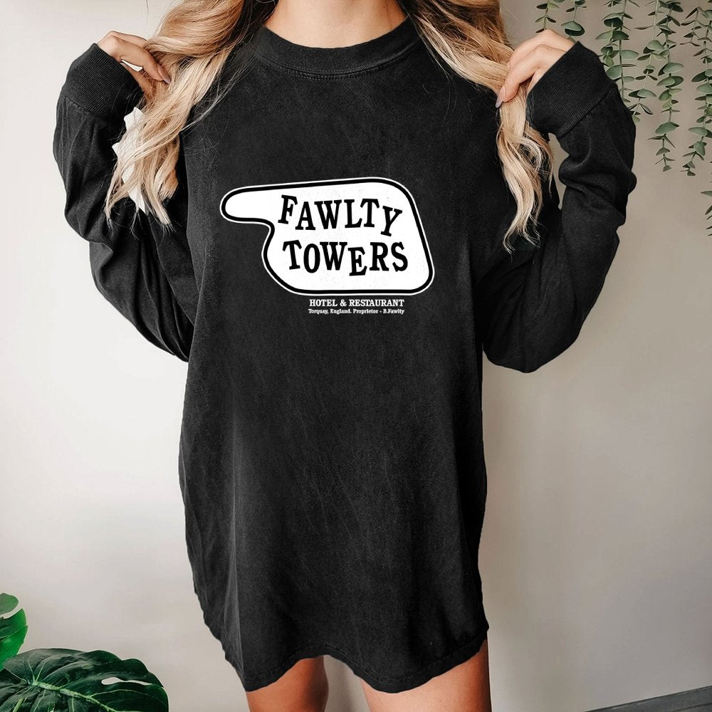 Don’t Mention The War  Washed Long Sleeve Tee