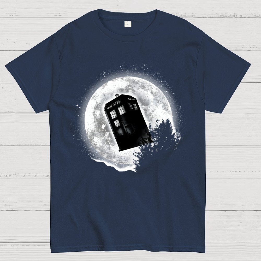Moonlight Time Machine Geek T-Shirt