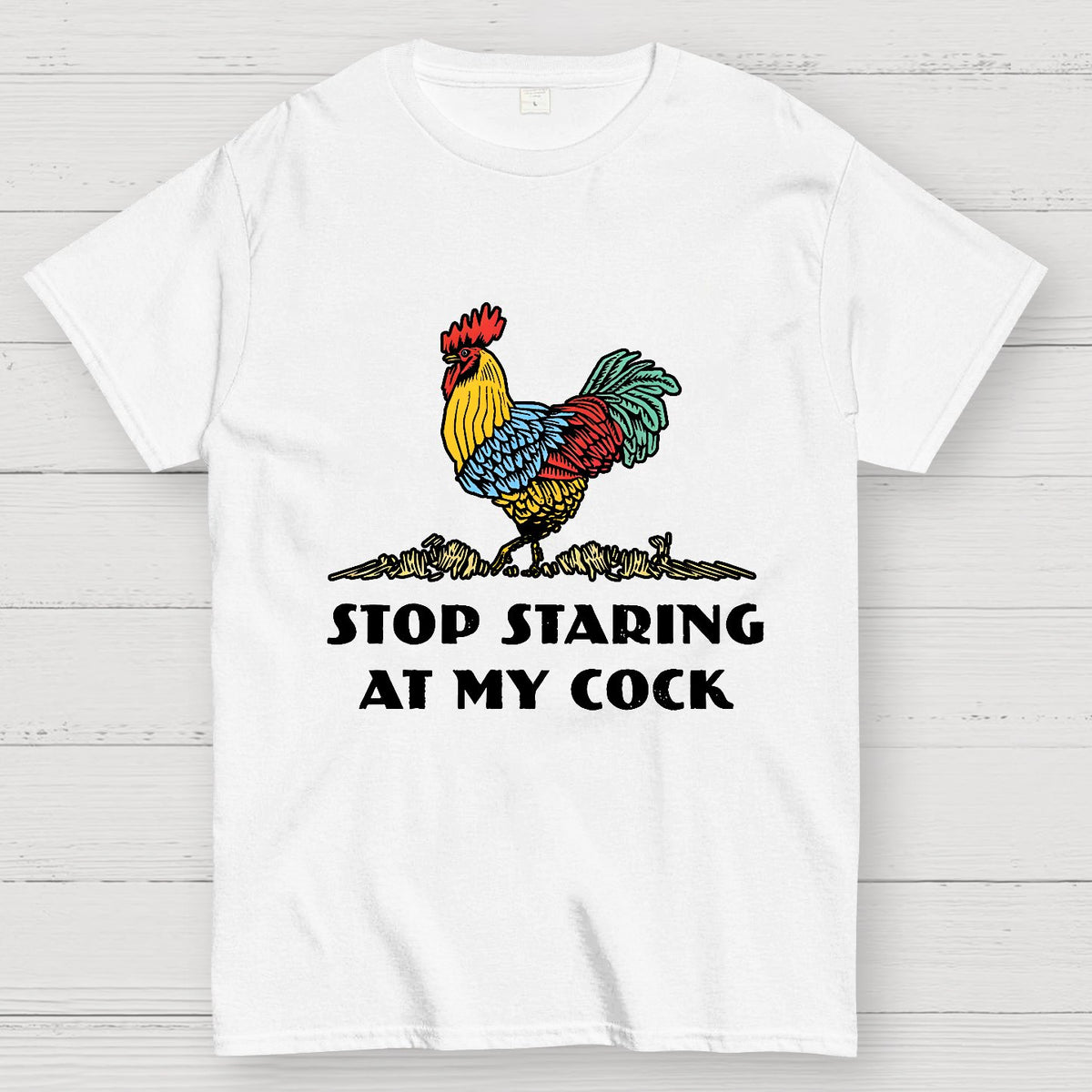 Stop Staring at My Cock Geek T-Shirt