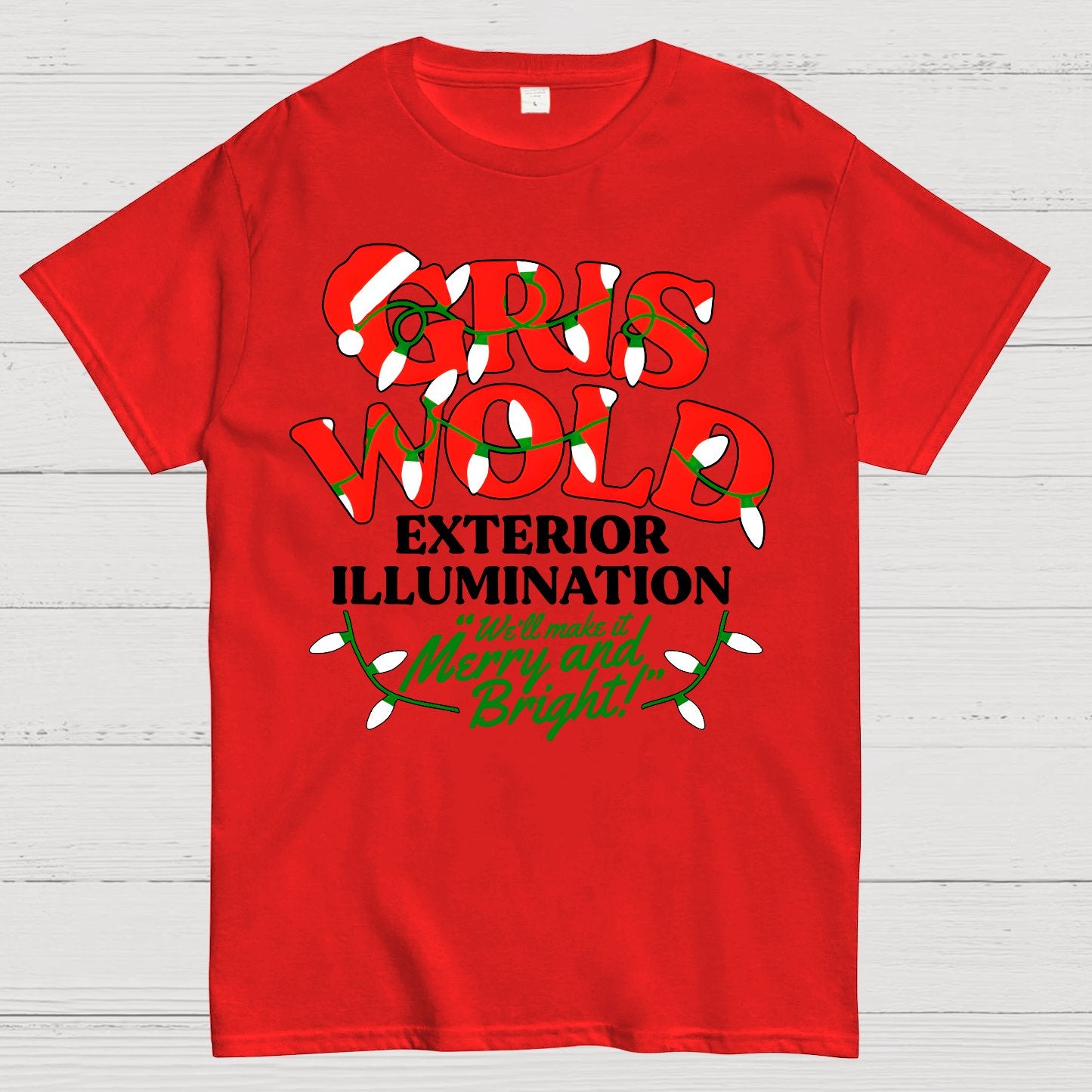Holiday Exterior Illumination Geek T-Shirt