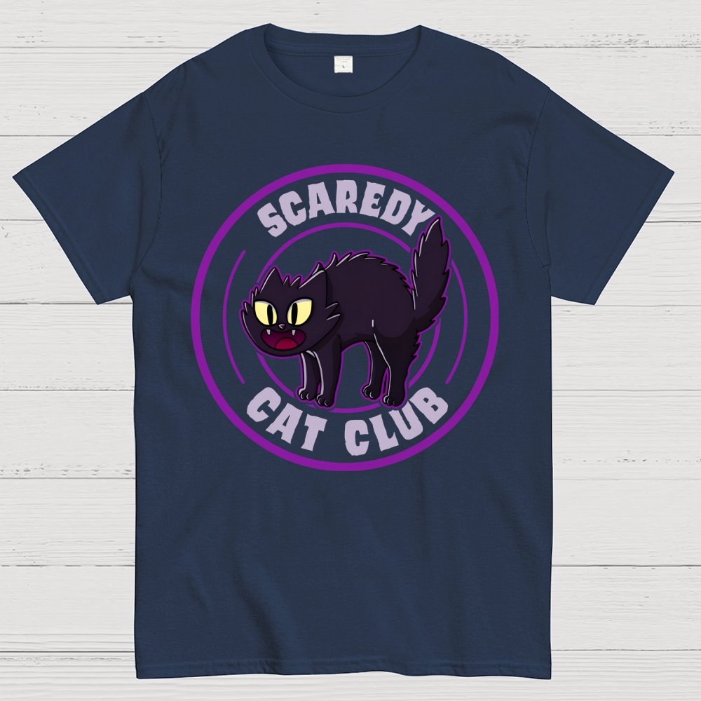 Scaredy Cat Geek T-Shirt