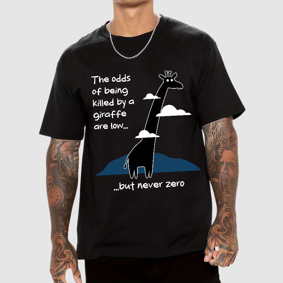 Killer Giraffe Geek T-Shirt