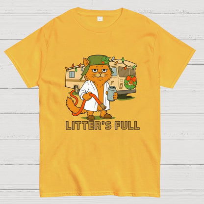 Christmas Shitters Full Cat Geek T-Shirt