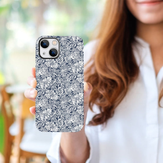 Batik Art Flowers Phone Cases
