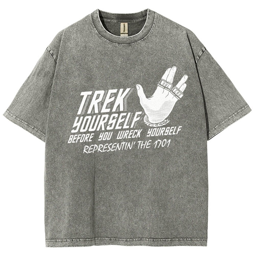 Travel Yourself Vintage Distressed T-shirt