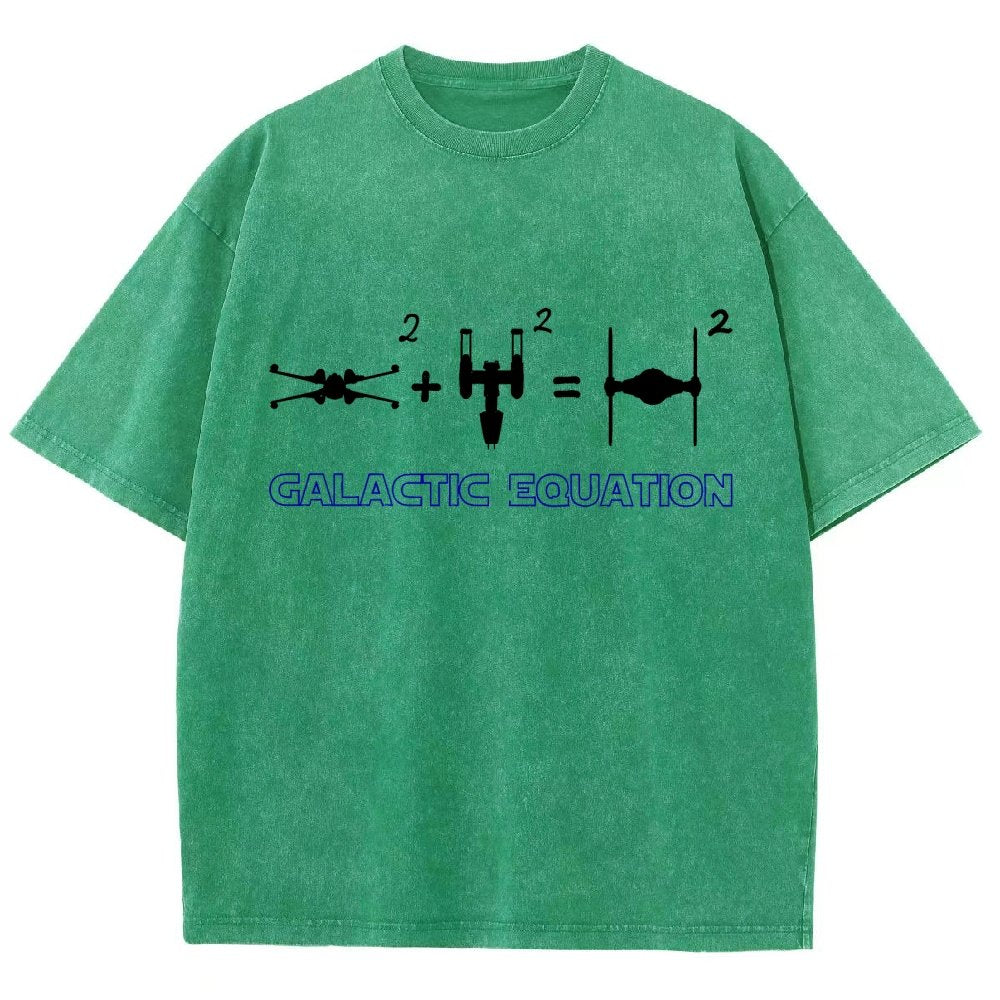 Galactic Equation Vintage Distressed T-shirt