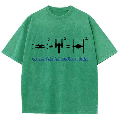 Galactic Equation Vintage Distressed T-shirt