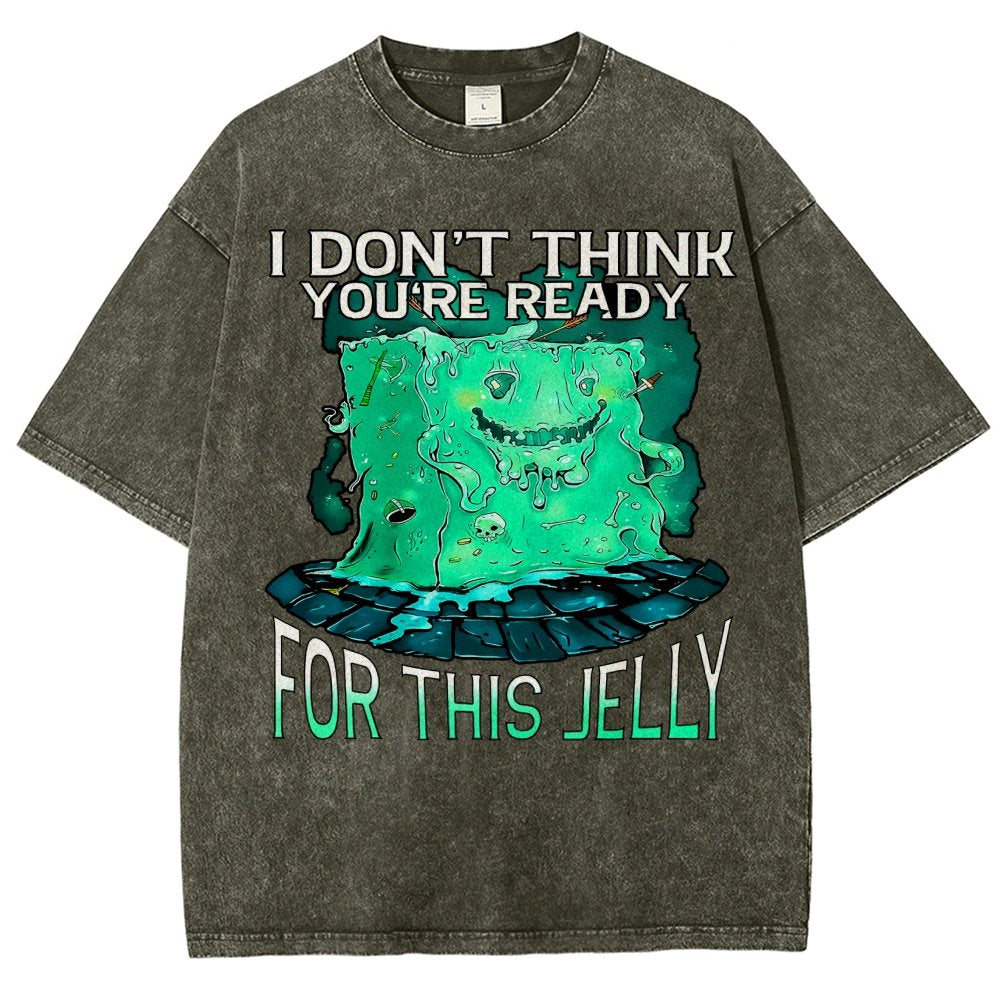 Gelatinous Cube Vintage Distressed T-shirt