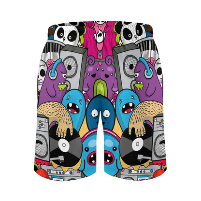 Trend Music Party Geek Shorts