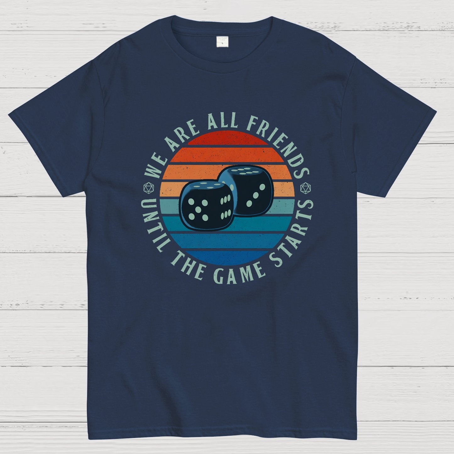 Friends Until Game Night Geek T-Shirt
