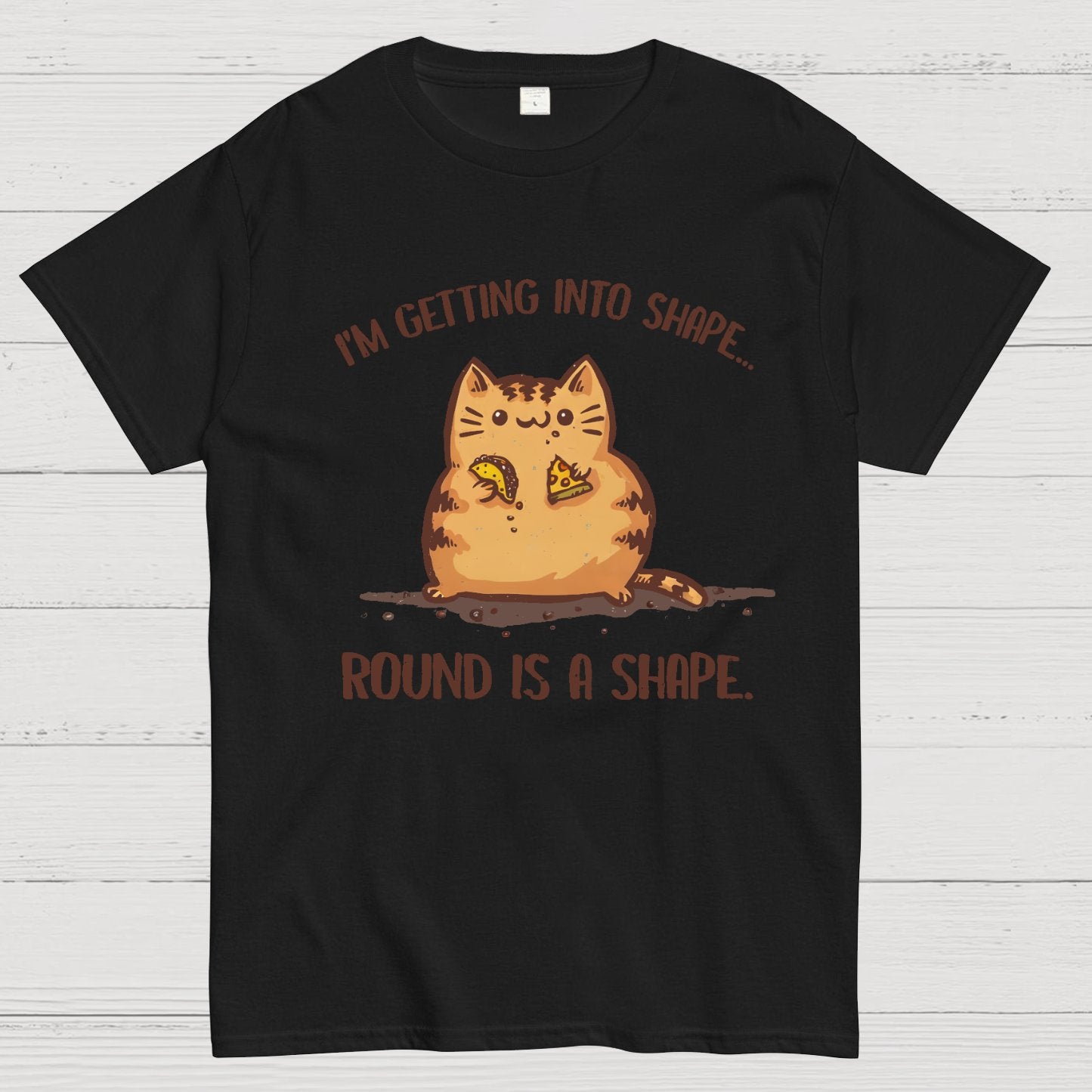Round is a Shape Geeky T-Shirt