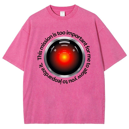 This Mission Is Too Important For Me To Allow You To Jeopardize It. Vintage Distressed T-shirt