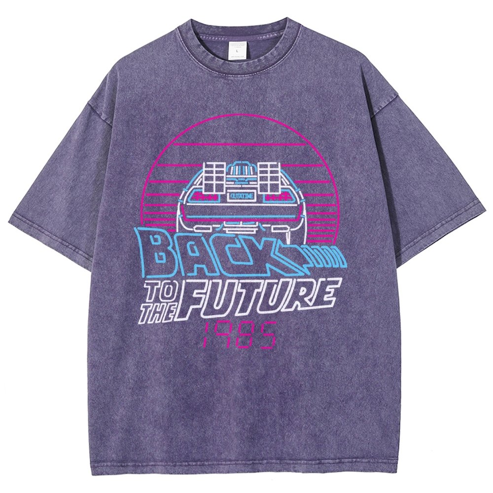 Back to the 80s Vintage Distressed T-shirt
