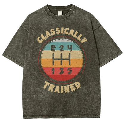 Classically Trained  Vintage Distressed T-shirt