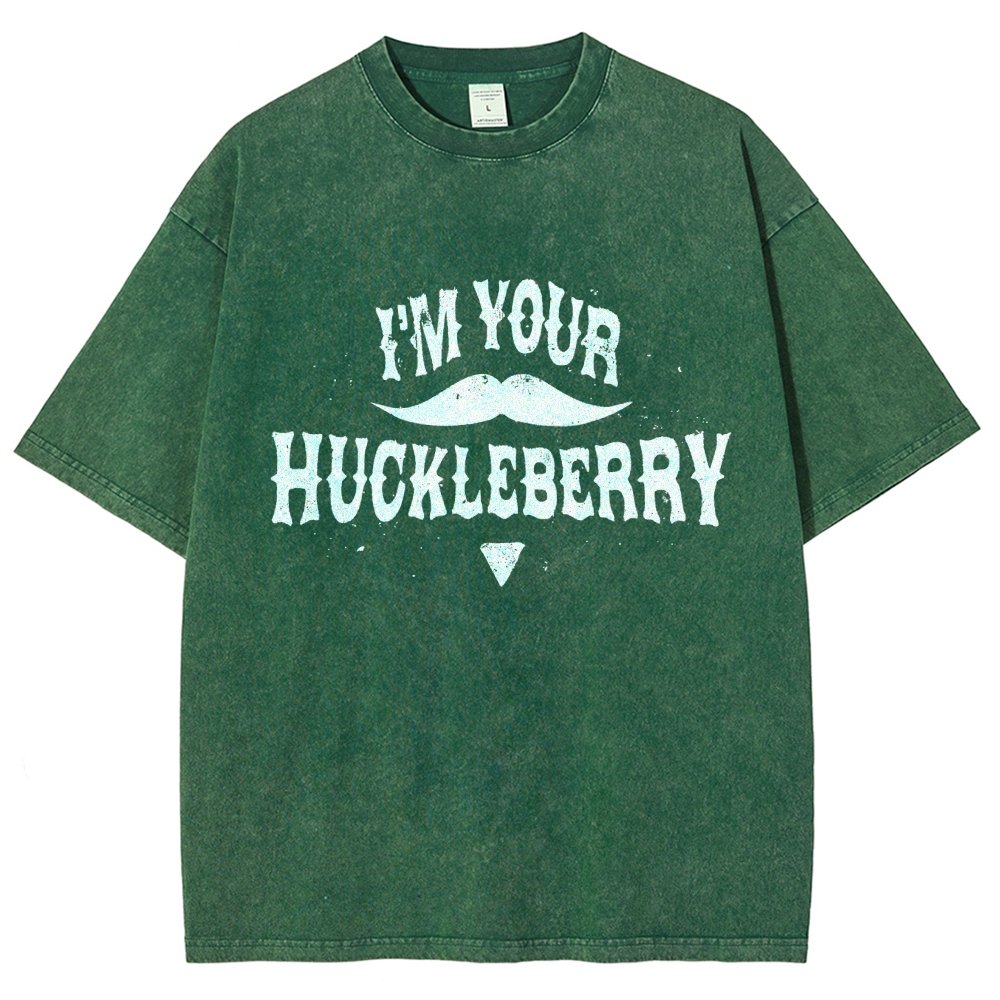 I'm Your Huckleberry Vintage Distressed T-shirt