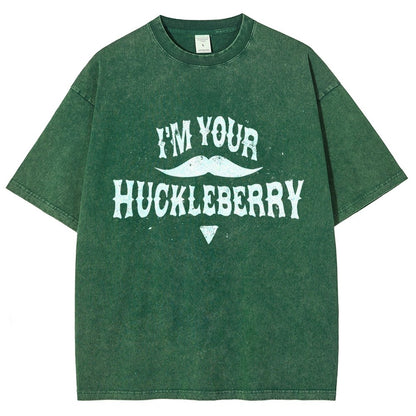 I'm Your Huckleberry Vintage Distressed T-shirt