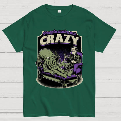 Lovecraft Cthulhu Therapy Geek T-Shirt