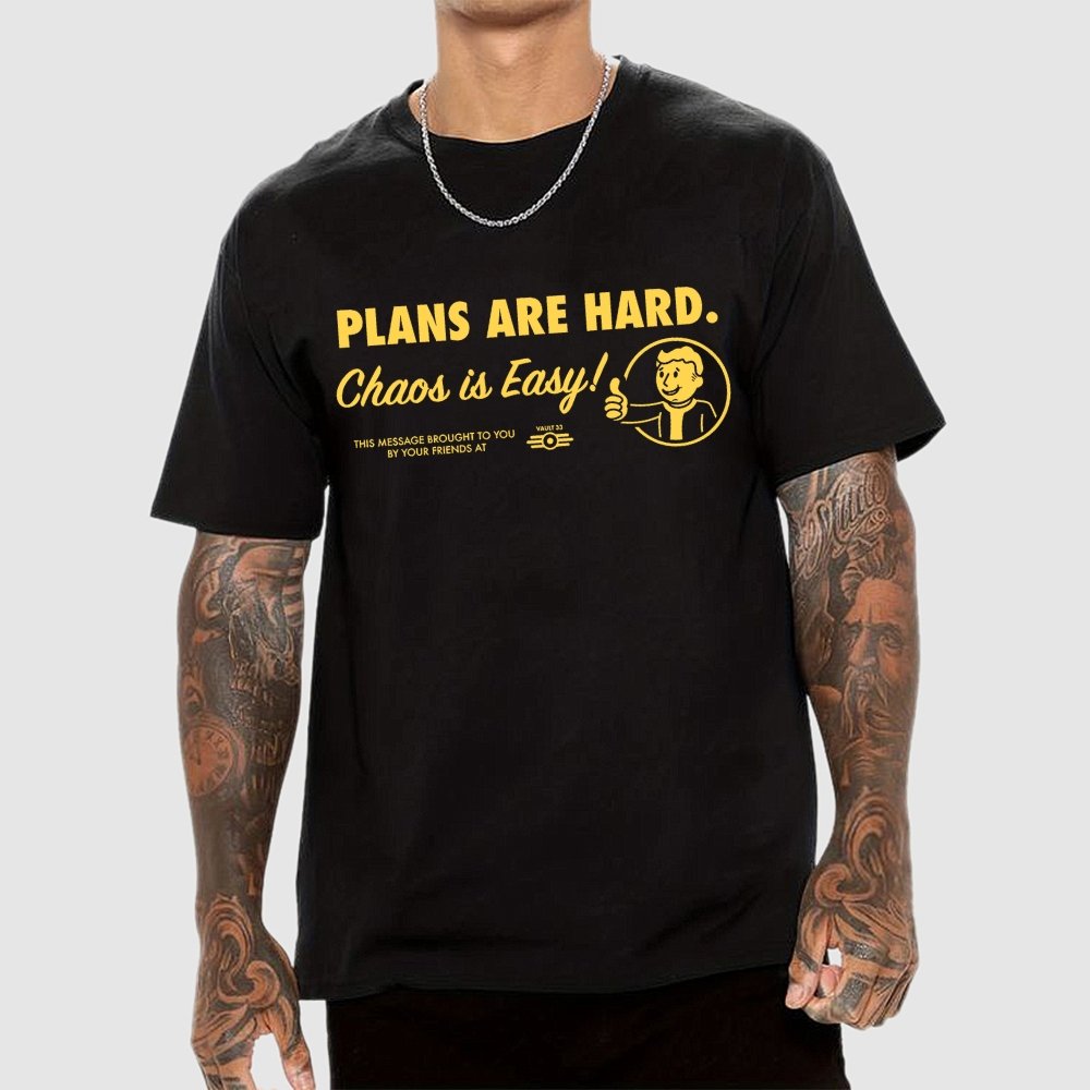 Chaos Is Easy Geek T-Shirt