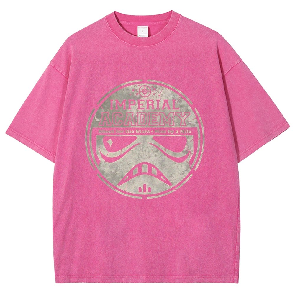 Aiming for Excellence Vintage Distressed T-shirt