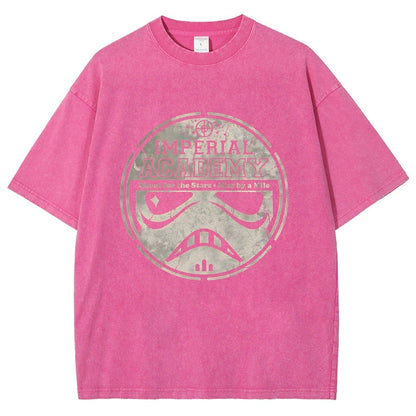 Aiming for Excellence Vintage Distressed T-shirt