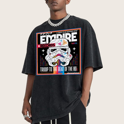Troop to the Beats Vintage Distressed T-shirt
