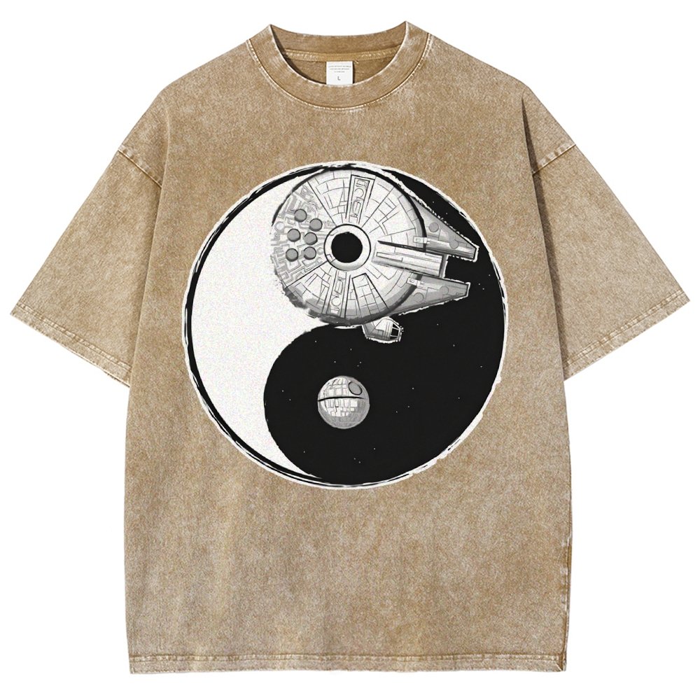 The Power Of Balance Vintage Distressed T-shirt