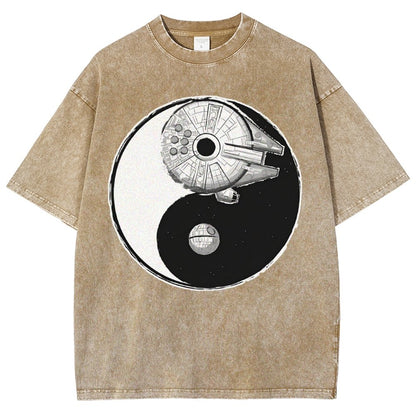The Power Of Balance Vintage Distressed T-shirt