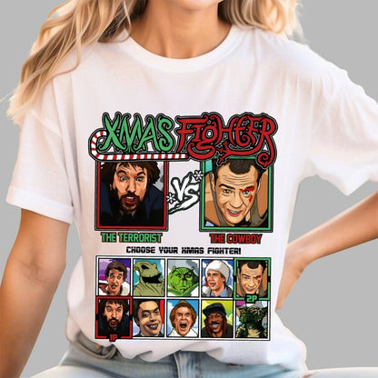 Xmas Fighter - Die Hard Geek T-Shirt
