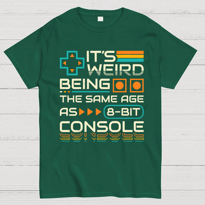 8-Bit Aged Geek T-Shirt