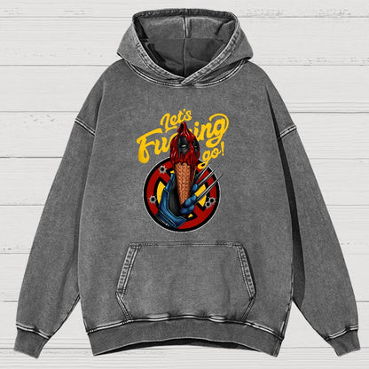 LFG Vintage Distressed Hoodie