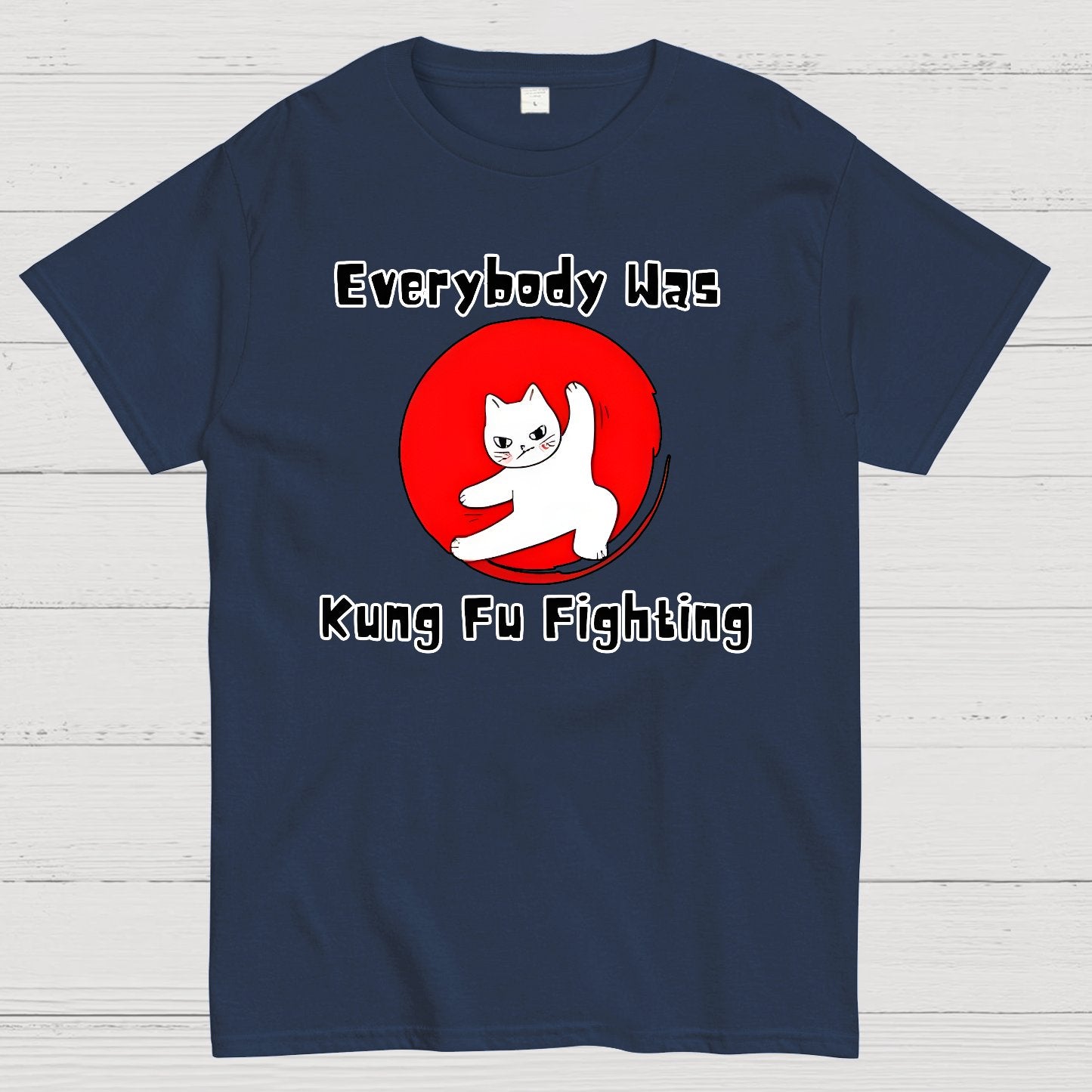 Everybody Was Kung Fu Fighting Geek T-Shirt