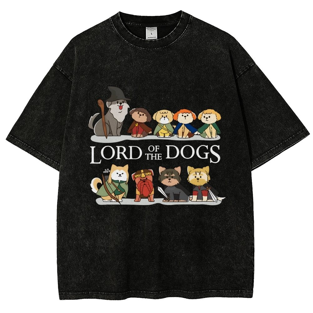 King Of The Dogs Vintage Distressed T-shirt