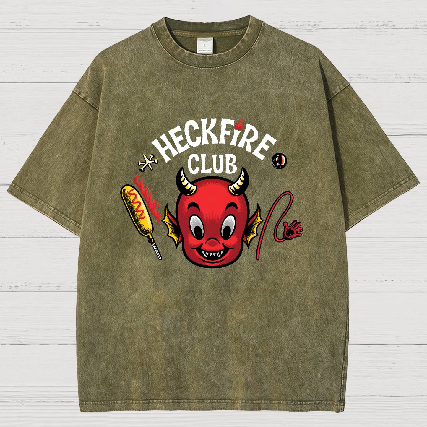 FIRESTORM CLUB Vintage Distressed T-shirt